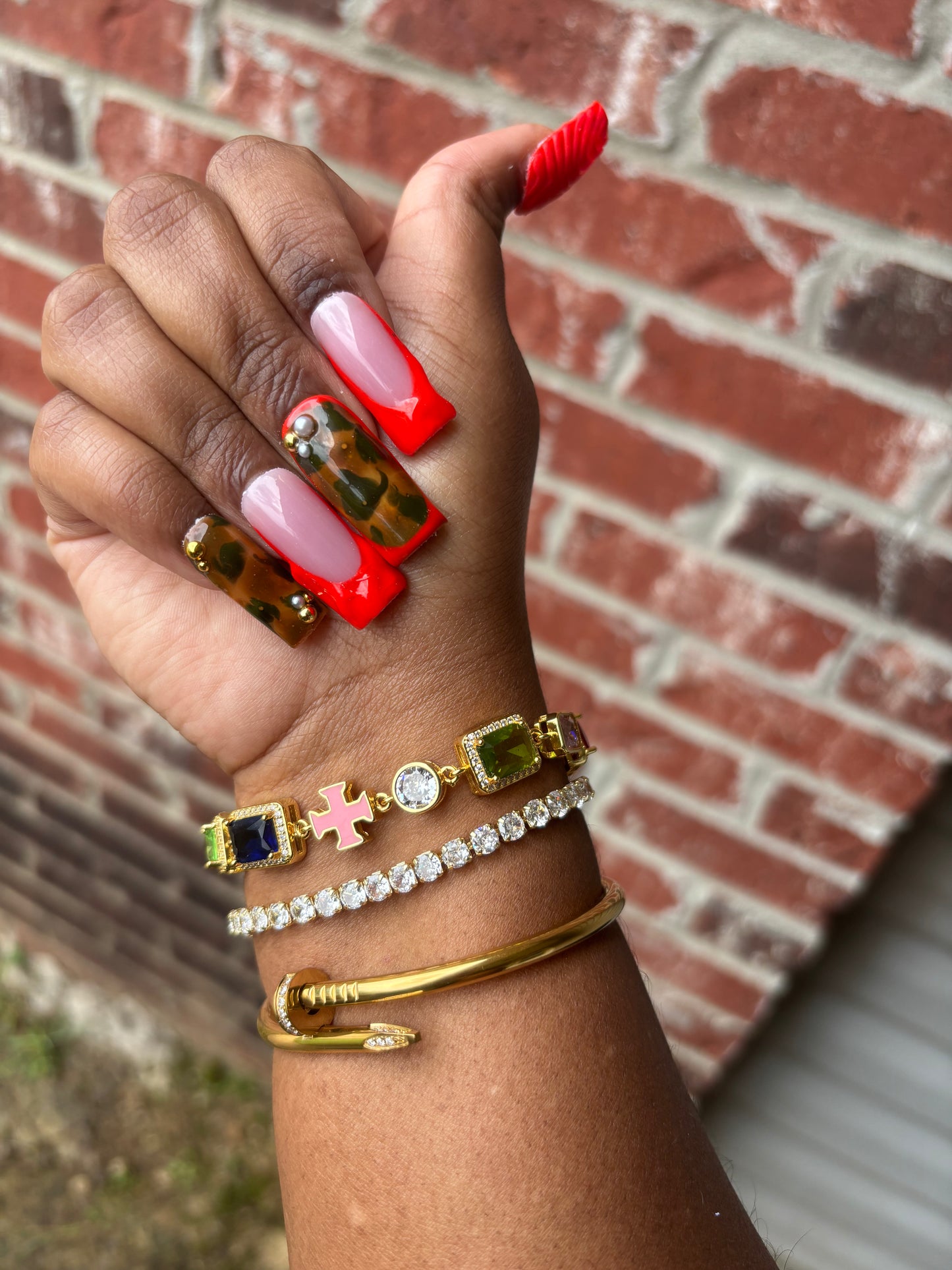 Multicolor Gemstone Bracelet